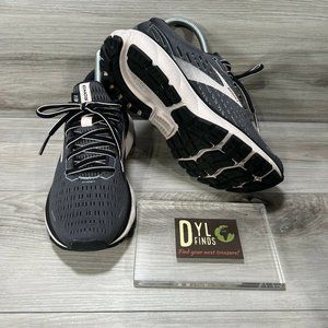 Brooks Womens Ghost 13 Gray Pink Running Shoes Size 6.5 (2261049)